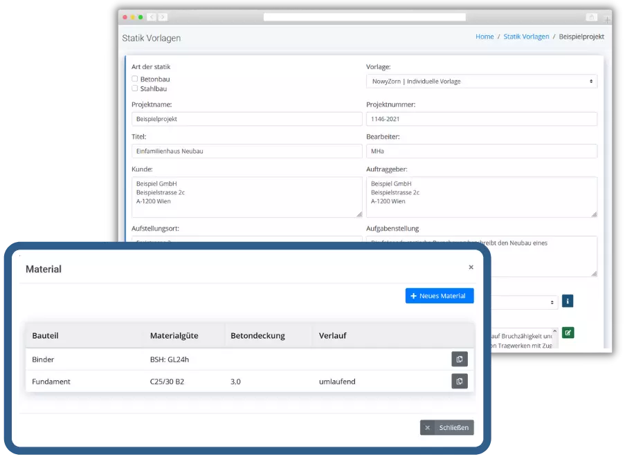 Datenservice LoCaStatik Datenservice LoCaStatik